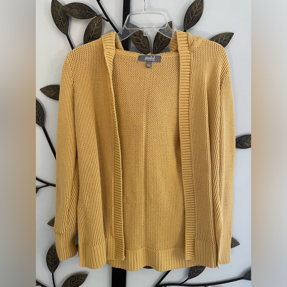 Marled Mustard-Gold Sweater